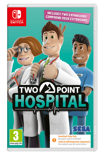 Two Point Hospital (Code in a box)