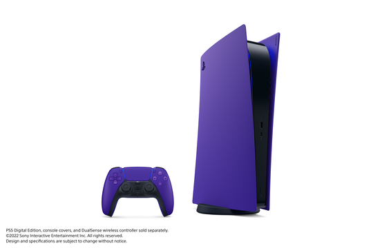 PS5 Digital Cover Galactic Purple