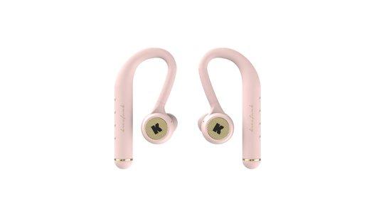 KreaFunk - bGEM Bluetooth Headphones - Dusty Pink/Gold (kfkm03)
