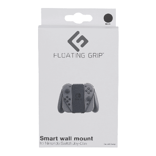 Floating Grip Nintendo Switch Joy-Con Wall Mount Black/Grey