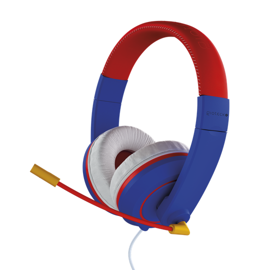 Gioteck XH-100S Wired Stereo Headset (Blue/Red)