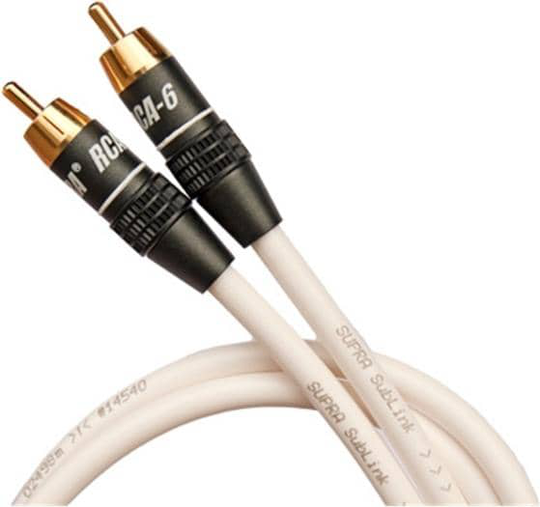 Supra SubLink RCA-RCA subwooferkaapeli