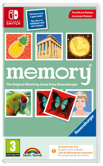 RAVENSBURGER: MEMORY (Code In A Box)