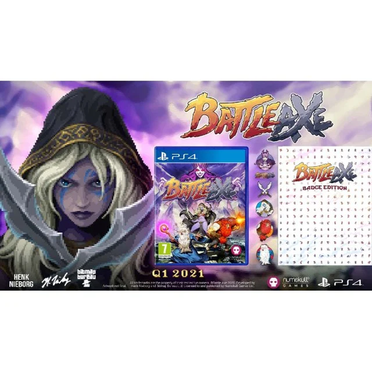 Battle Axe (Pin Badges Set)