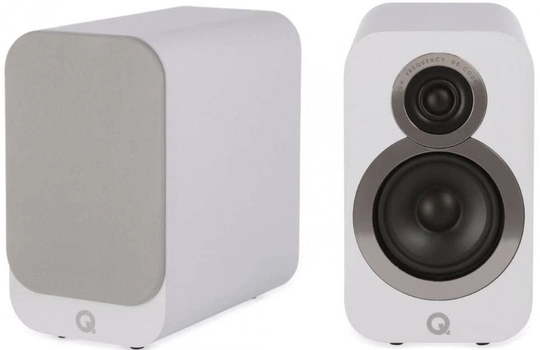 Q Acoustics 3010i jalustakaiutin, valkoinen, pari
