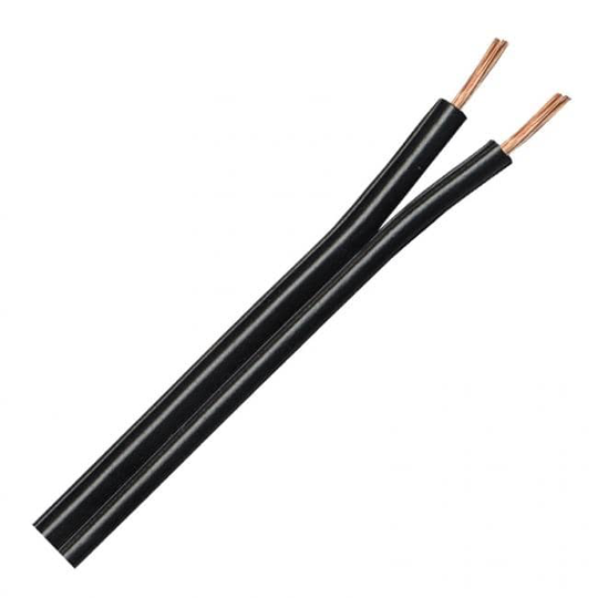 QED 42 Strand 0.75mm² kaiutinkaapeli, musta (metri)