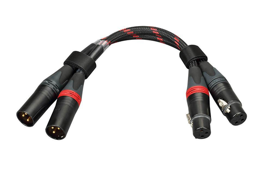 XLR-kaapelit, 25cm, Topping TCX1-25