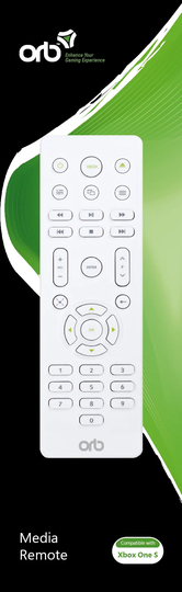ORB Media Remote - For Xboxone S