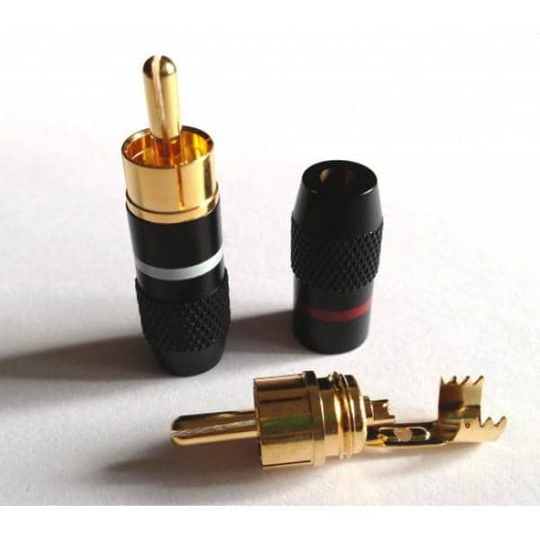 Kacsa RP-95GT, Juotettava RCA-liitin, pari