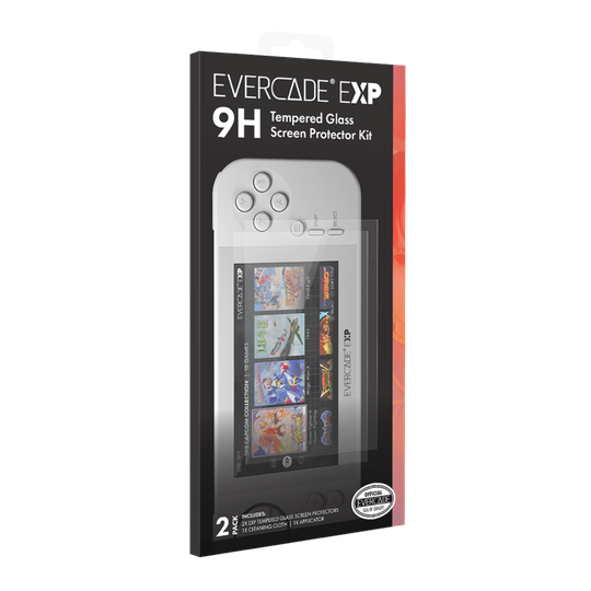 Evercade EXP Tempered Glass Screen Protector