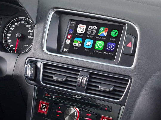 Alpine X703D-Q5, Audi Q5, soitin