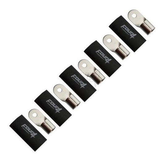 FOUR Connect 4-690956 M6 rengasliitin 50mm2, 5x musta