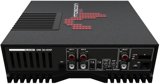 Mosconi Gladen One 130.4 DSP 4-kanavainen vahvistin DSP:llä