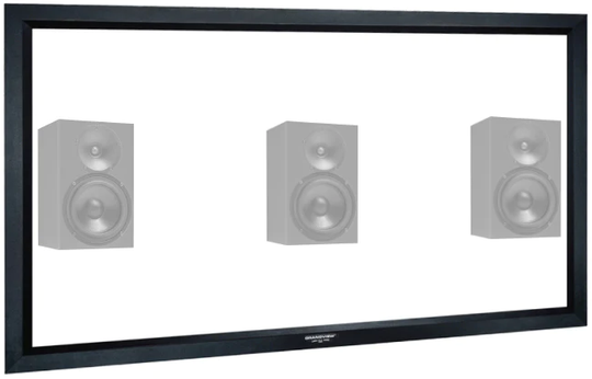 Grandview Flat Series 77" akustinen valkokangas 16:9