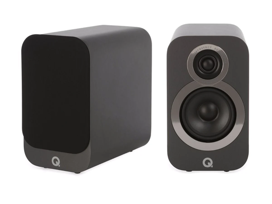 Q Acoustics Q3010i hyllykaiutin, harmaa