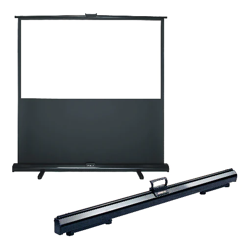 Grandview portable pull up 70" valkokangas 16:9 maasta nouseva