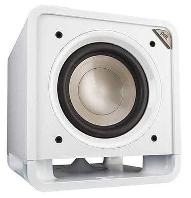 Polk Audio HTS10 aktiivisubwoofer, valkoinen