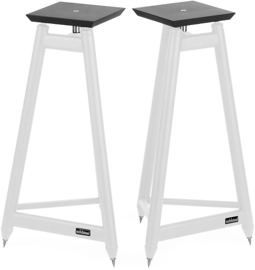 Solidsteel SS-6 kaiutinjalusta 60cm, valkoinen, pari