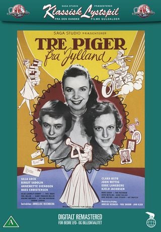 Tre piger fra Jylland - DVD