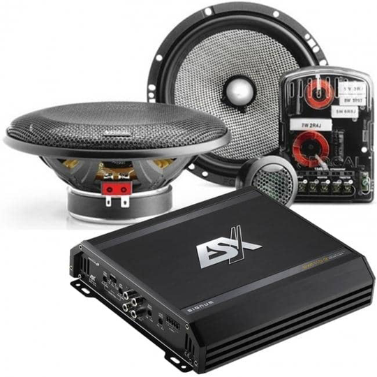 Focal ACCESS 165AS 6.5" erillissarja + SXE110.2 vahvistin