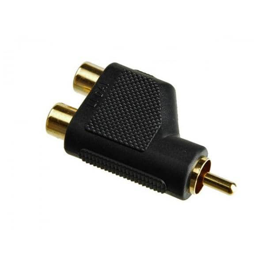 Kacsa AA-688G, RCA Y-adapteri, kpl