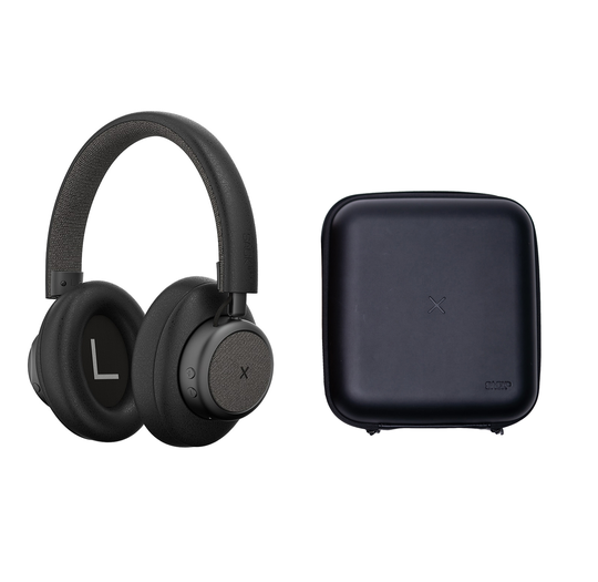 SACKit - TOUCHit 350 Over-ear - Headphones + CARRYit Case - Bundle ( Black )
