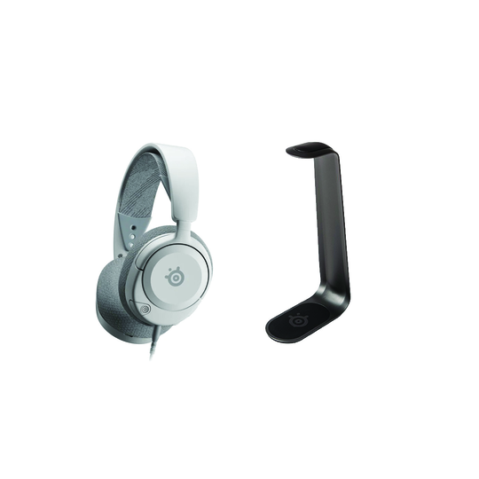 Steelseries - Arctis Nova 1 - White + HS1 Aluminum Headset Stand