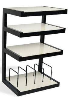 NorStone Esse Hifi Vinyl laitetaso, musta runko, maitolasit