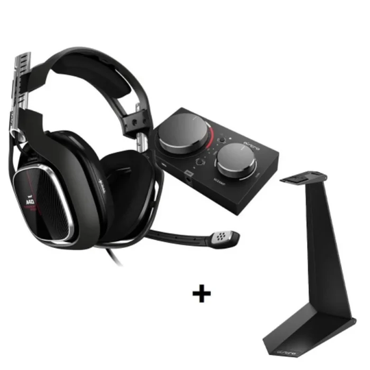Astro - A40 TR Headset + MixAmp Pro TR for PS4&PC + Headset Stand BUNDLE