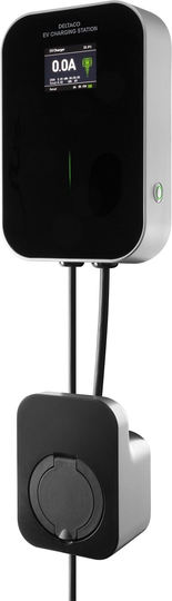 Sähköauton latausasema e-Charge | 1-vaihe | 3,7 kW | Type 2, Deltaco