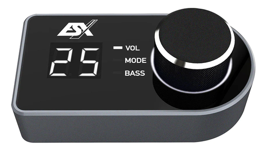 ESX Audio RC-DQ, DSP langallinen kaukosäädin.