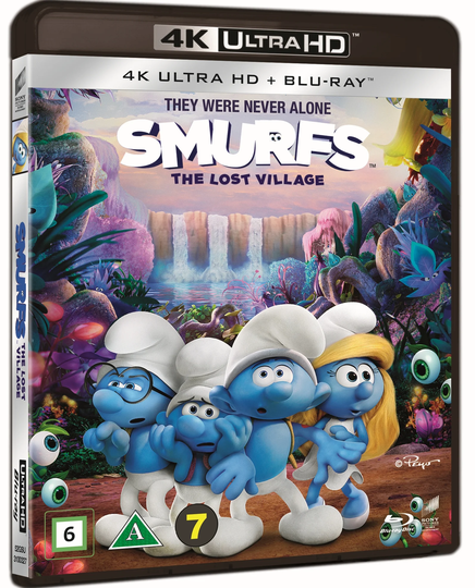 Smølferne - Den Hemmelige Landsby (4K Blu-Ray + 2D Blu-Ray)